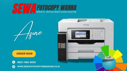 sewa mesin fotocopy warna azure