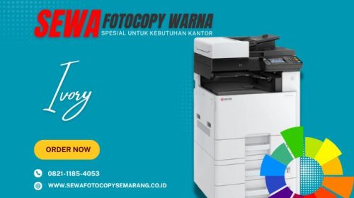 sewa mesin fotocopy warna ivory