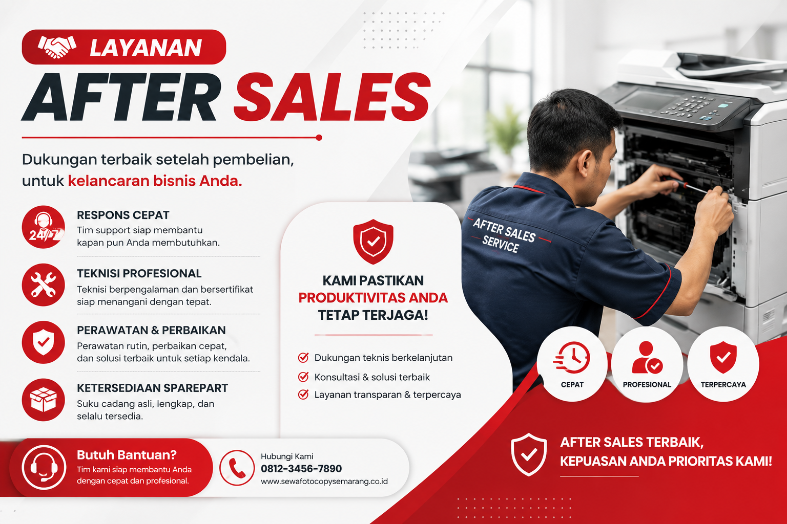 Sewa Fotocopy Semarang Terpercaya | Gratis Ongkir & Service sewa mesin fotocopy Semarang Kyocera Canon